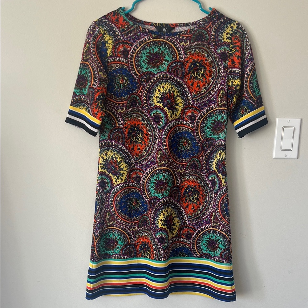 Multicolor Paisley Dress